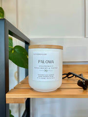 Paloma Coconut Soy Candle – Grapefruit, Bergamot & Thyme