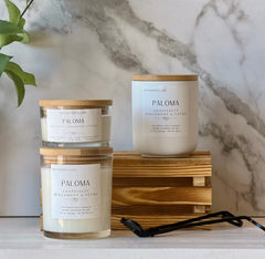 Paloma Coconut Soy Candle – Grapefruit, Bergamot & Thyme