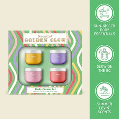 NatureWell Bath and Body Gift Sets Golden Glow 4ct - Missing Box