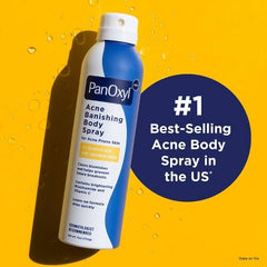 PanOxyl Acne Banishing Body Spray 2% Salicylic Acid 6oz - Imperfect Container