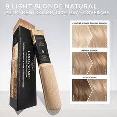 L'Oreal Paris Colorsonic Permanent Hair Color Cartridge Light Blonde Natural 9 - Missing /box