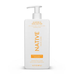 Native Vegan Strengthening Shampoo with Almond & Shea Butter 16.5 fl oz - New