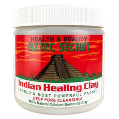 Aztec Secret Indian Healing Clay Deep Pore Cleansing Face & Body Mask, Natural Calcium Bentonite Clay 15.5oz - New