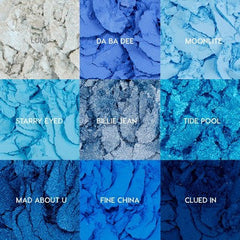 ColourPop 9-Pan Eyeshadow Palette Blue Moon 0.3oz - Imperfect Box
