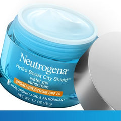 Neutrogena Hydro Boost City Shield Water Face Gel SPF 25 1.7oz - Imperfect Box