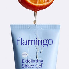 Flamingo Pubic Exfoliating Shave Gel 5oz - New