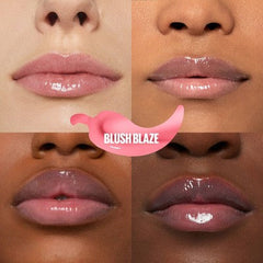 Maybelline Lifter Gloss Lifter Plump Lip Plumper Gloss with Maxi-Lip 001 Blush Blaze 0.18 fl oz - New