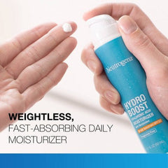 Neutrogena Hydro Boost Hyaluronic Acid Facial Moisturizer to Hydrate & Soothe Dry Skin SPF 50 1.7 fl oz - Missing Box