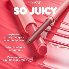 ColourPop So Juicy Plumping Gloss Balm with Peptides Vacay Mode 0.07oz - Imperfect Box