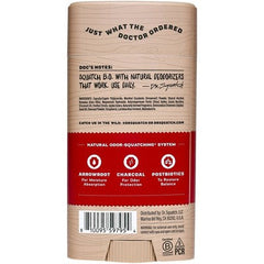 DR. SQUATCH Men's Natural Deodorant Sandalwood Summit 2.65oz - New