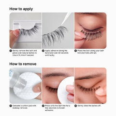 KISS Products The New Natural Trio Multipack False Eyelashes 60ct - Imperfect Box