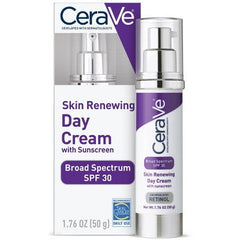 CeraVe Skin Renewing Anti-Aging Face Cream Retinol SPF 30 1.76oz - Imperfect Box