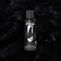 Arctic Fox Semi-Permanent Hair Color Dye Black 4 fl oz - New