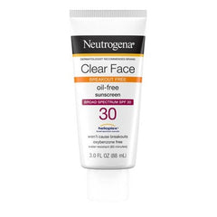 Neutrogena Clear Face Liquid Lotion SPF 30 3 fl oz - Imperfect Container