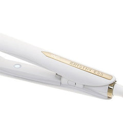 Kristin Ess Titanium Flat Iron Hair Straightener and Curler Dual Voltage 1.25" - Imperfect Box