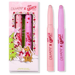 ColourPop x How the Grinch Stole Christmas Shadow Stick Duo 0.15oz - Imperfect Box
