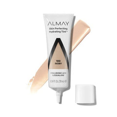 Almay Hydrating Lightweight with Light Coverage Liquid Foundation Tint 100 Ivory 0.94 fl oz - New