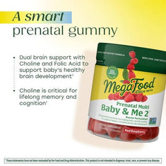 MegaFood Prenatal Gummy Vitamins 60ct - New