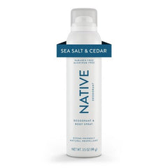 Native Spray Deodorant Sea Salt & Cedar 3.5oz - Imperfect Container