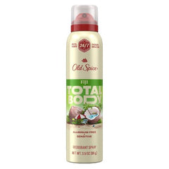Old Spice Whole Body Spray Deodorant for Men Fiji 3.5oz - New