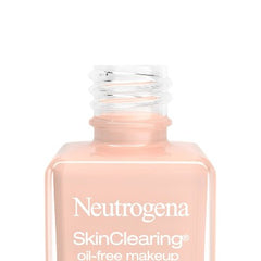 Neutrogena Skin Clearing Liquid Foundation 20 Natural Ivory 1 fl oz - Imperfect Container