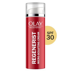Olay Regenerist Micro-Sculpting Cream Face Moisturizer SPF 30 1.7 fl oz - Imperfect Box