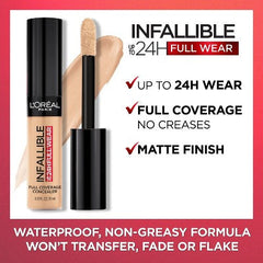 L'Oreal Paris Infallible Full Wear Full Coverage 360 Cashmere 0.33 fl oz - Imperfect Container