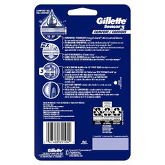 Gillette Sensor3 Comfort Men's Disposable Razors 12ct - New