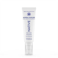 Native Mineral Face Lotion Unscented SPF 30 1.7 fl oz - Imperfect Box