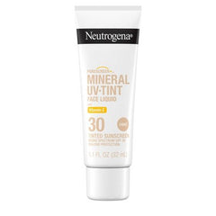 Neutrogena Mineral UV Tint Face Liquid Light Sunscreen SPF 30 1.1oz - Imperfect Box