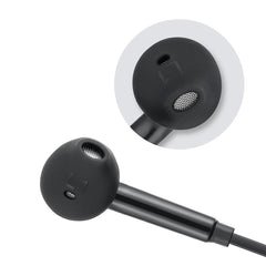 Wired Earphones 1.2mm Stereo Headphone Music Sport Headset with Microphone for Cell Phones Hot Sale