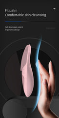 Sonic Heated Facial Cleansing Brush with Eye Massager