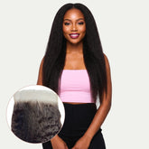 Kinky Straight 6x6 HD Lace Human Hair Closure Hair Extensions Kinky-Straight-6x6-HD-Lace-Human-Hair-Closure Private Label