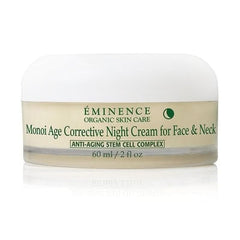 EMINENCE Monoi Age Corrective Night Cream for Face & Neck 2 OZ