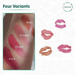 2-in-1 Natural Lip and Cheek Bloom | Vibrant Color & Hydration Lipstick makeup Multi-use_balm_6 BeNat