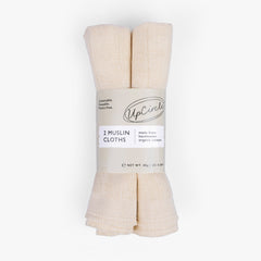 Organic Muslin Face Cloths