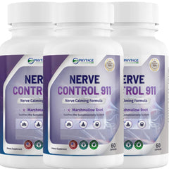 Nerve Control 911 - Natural Plant Based Nerve Health Supplement