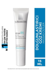 La Roche Posay Hyalu B5 Eye Cream - Anti-Wrinkle, Hyaluronic Acid Eye Care for Sensitive Skin, 0.51 fl oz