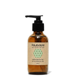 nourishing vata body oil for dry skin 4oz. variable Paavani_Ayurveda0194 Paavani Ayurveda Skincare and Wellness