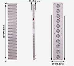 VitalGlow Pulse Full Body Red Light Therapy Panel | 576 LED Recovery & Performance System