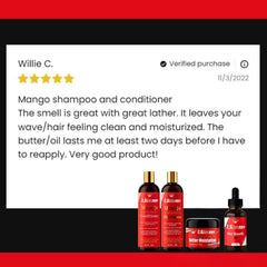 Hydration Bundle for Dry Hair & 360 Waves (Hydration Pack)