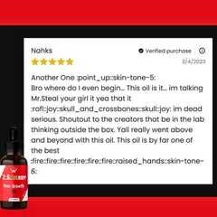 Hair Growth Oil for Scalp, Waves & Coarse Hair