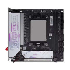 Topton 4-Bay NAS Gaming Motherboard AMD Ryzen 9 8945HX R7 7745HX 2*M.2 NVMe 4*SATA PCIe4.0X16 2.5G LAN WiFi6E Mini ITX Mainboard