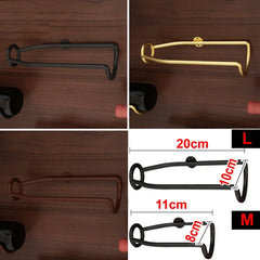 Wall-Mounted Bar Wine Rack Holder Accessories Wine Cellar Beer Champagne Storage Display Iron Metal Support Shelf Stand JJ001
