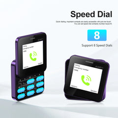 SERVO Rotatable Mini Mobile Phone 2G GSM 2 SIM Standby Magic Voice FM Radio Quick Dialing Button Slider Small Cellphones