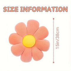 Sunflower Pillow, Daisy Seat Cushion, Flower Mat, Office Mat, Plush Toy Mat, Christmas Gift, Halloween, Thanksgiving Gift