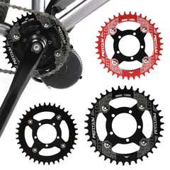 ALLTOO Bike Part Bicycle Crankset Bafang 104BCD Motor Aluminum Alloy Chainring Mid Drive Adapter For Electric E-bike 32T-52T