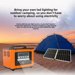 New 600Wh LiFePO4 220V High Power Portable Power Station 40AH Solar Outdoor Mobile Power Supply Home Emergency Energy Storage