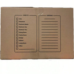 20 - Pack X-Large Cardboard Moving Boxes 23x23x16 32 ECT With Handles