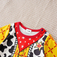 0-24 months newborns Baby Clothes One-Piece Cartoon Anime Long sleeves Trousers Banquet Spring Autumn Fashion neonatal clothing